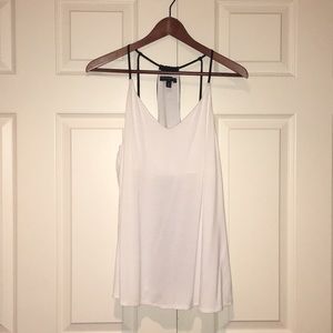 B&W Banana Republic Racerback Tank w/ Built-in Bra